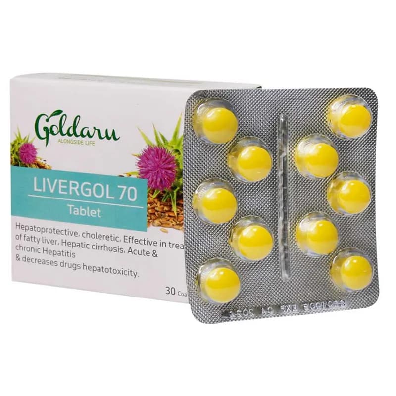 لیورگل 70 گل دارو 30 عددی