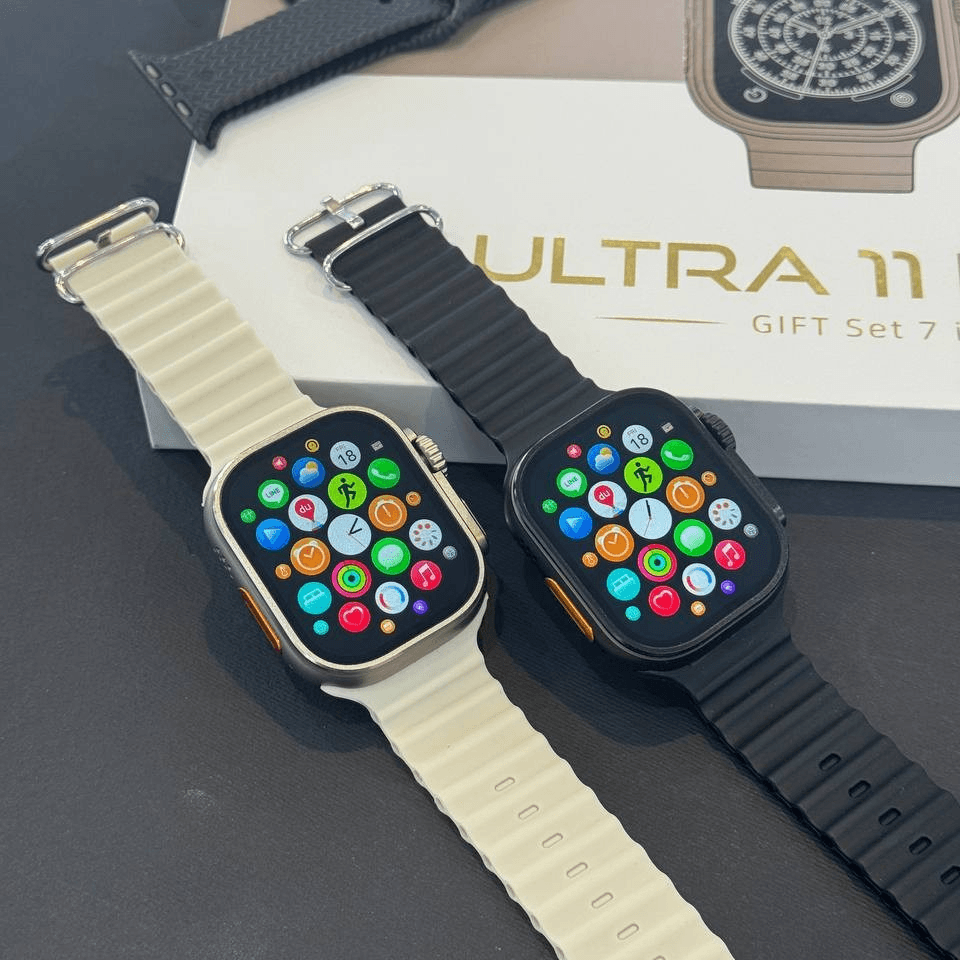 ساعت هوشمند +ULTRA 11 PRO طرح اپل — تصویر ۲