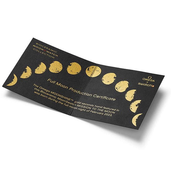 ساعت مچی عقربه‌ای مدل MISSION TO THE MOON GOLD-SO33M102 — تصویر ۲