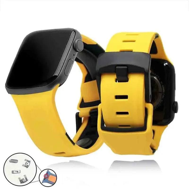بند اپل واچ 42/44/45/49MM برند UAG زرد