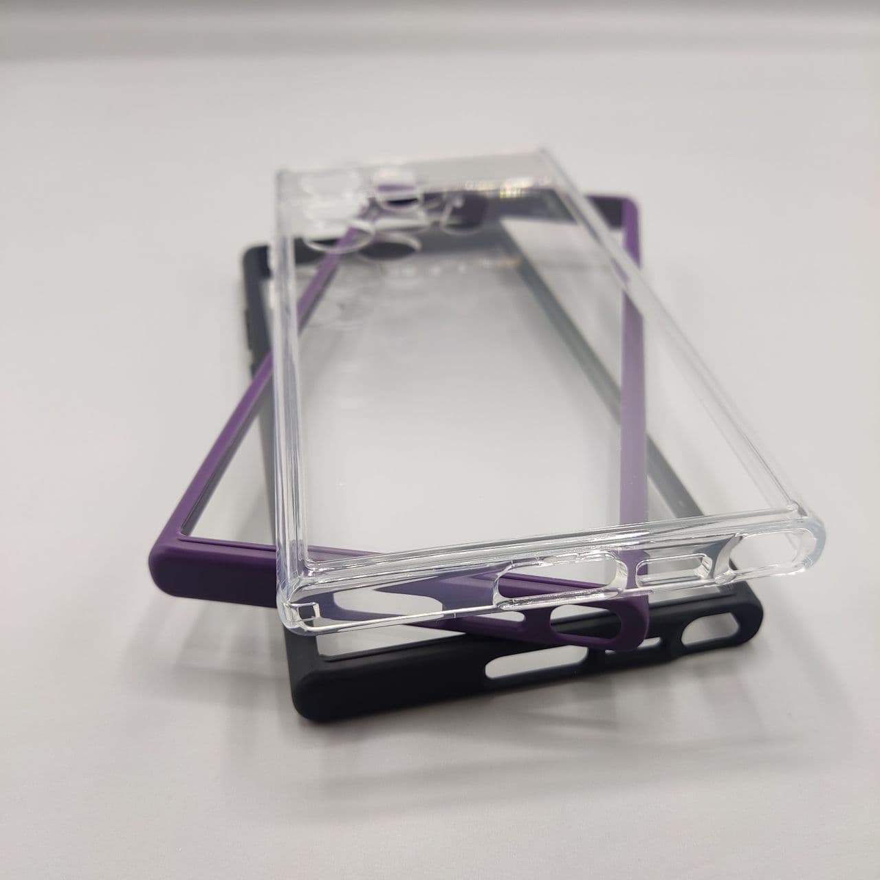 گارد اسپیژن S23 ULTRA SPIGEN شفاف — تصویر ۴