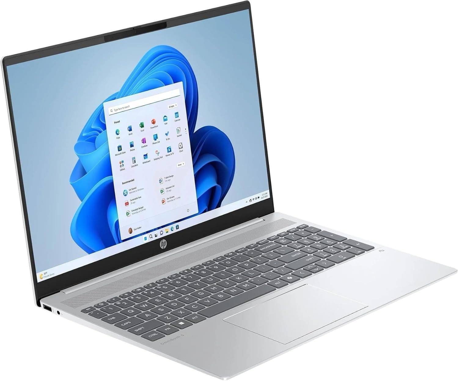 لپتاپ اچ پی مدل omnibook 5 /پردازنده snapdragon x126100/رم 16/ حافظه 512g ssd/نمایشگر 16اینچ fhd oled / درحدنو — تصویر ۲
