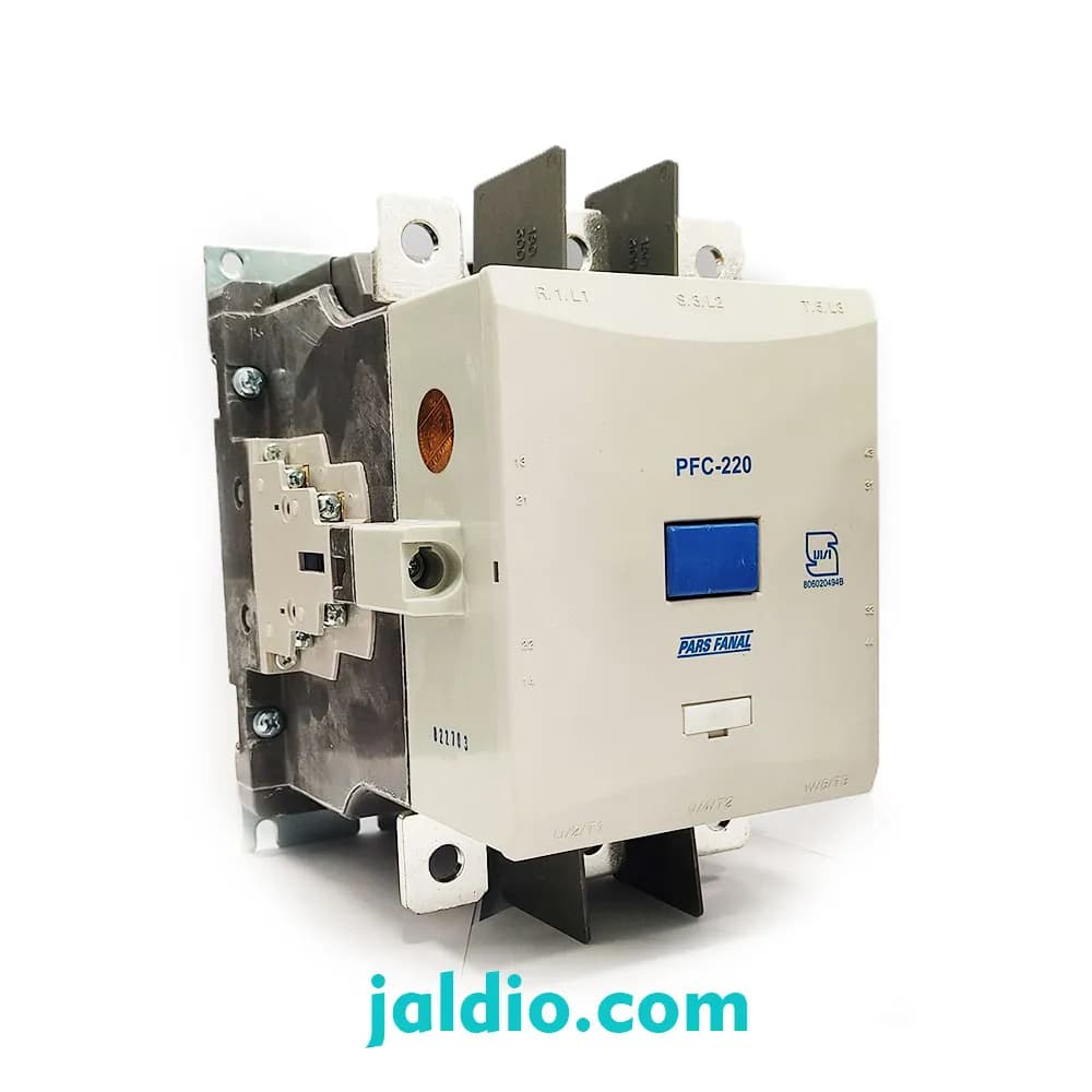 کنتاکتور 400 آمپر 110 ولت AC پارس فانال مدل PFC 400 110 AC — تصویر ۲