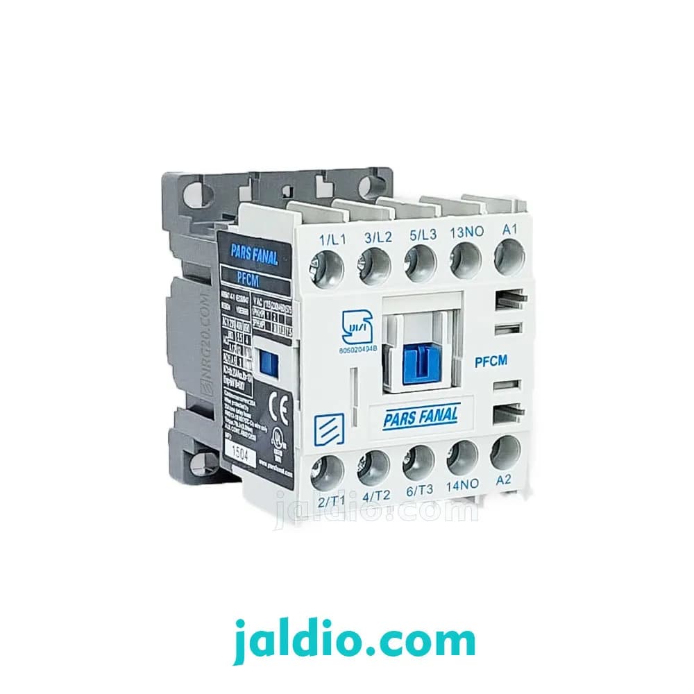 مینی کنتاکتور 12 آمپر 220 ولت پارس فانال PFCM 12 220 AC