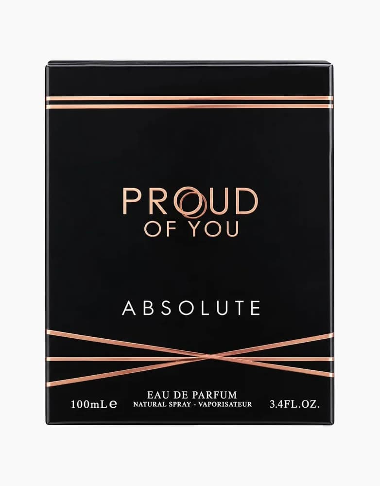 ادکلن proud of you ابسولوت فراگرنس ورد | 100 میل