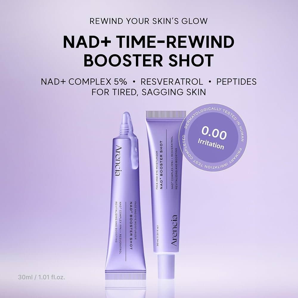 سرم دور چشم NAD+ آرنسیا Arencia NAD+ Time-Rewind Booster Shot — تصویر ۴