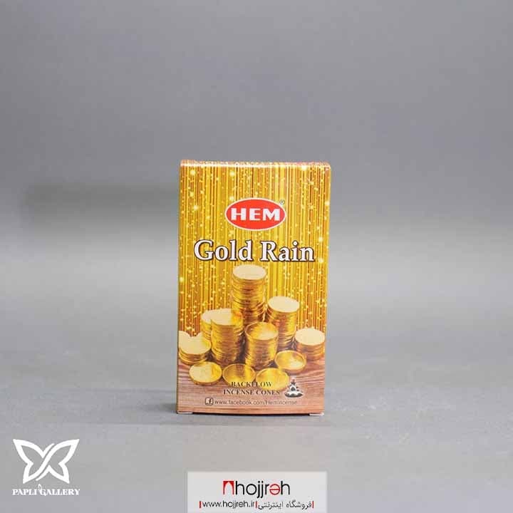 عود آبشاری هِم HEM مدل باران طلایی Gold Rain کد P14