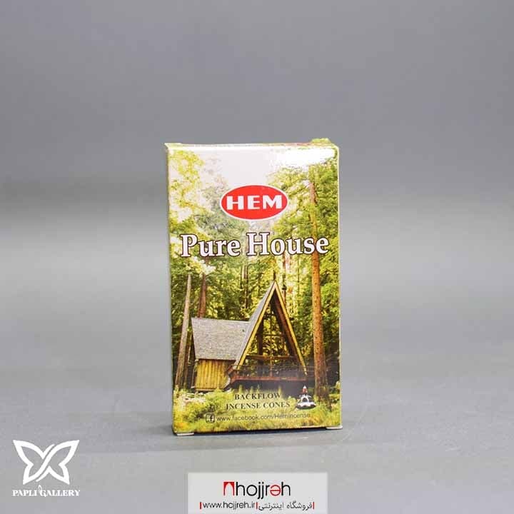 عود آبشاری هِم HEM مدل خانه پاک (پیور هاوس) Pure House کد P14
