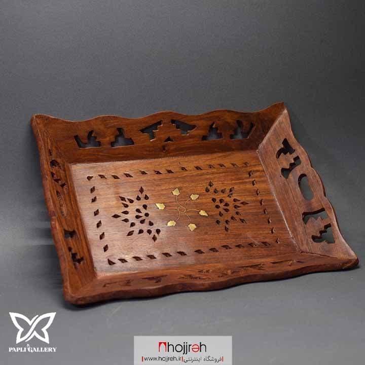 سینی چوبی دست ساز کوچک کد P18