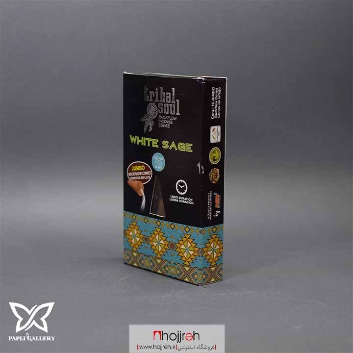 عود آبشاری تریبال سول مدل وایت سیج TRIBAL SOUL WHITE SAGE کد P13 — تصویر ۲