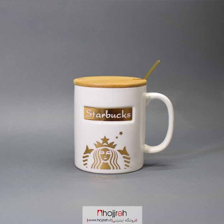 ماگ ( لیوان ) استارباکس starbucks در چوب بامبو | ارسال رایگان کد P03
