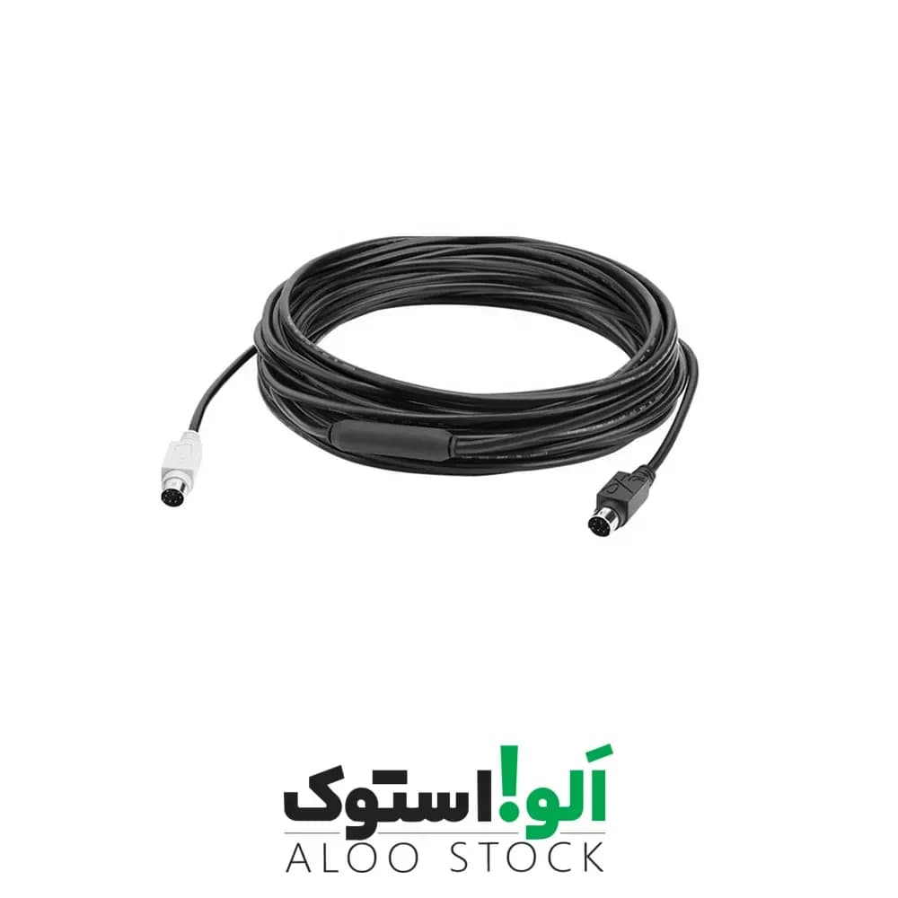 کابل افزایش طول 10متری کنفرانس گروپ لاجیتک Logitech GROUP 10m Extended Cable