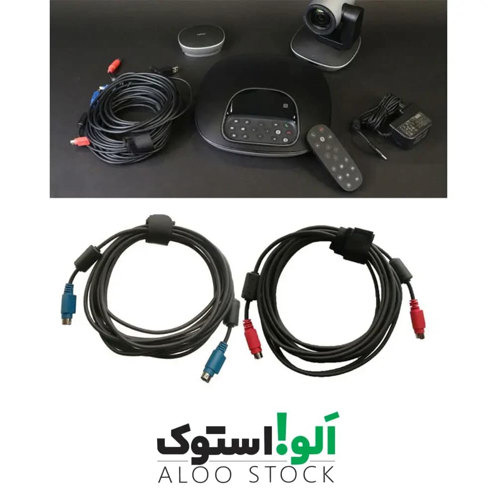 کابل افزایش طول 10متری کنفرانس گروپ لاجیتک Logitech GROUP 10m Extended Cable — تصویر ۴