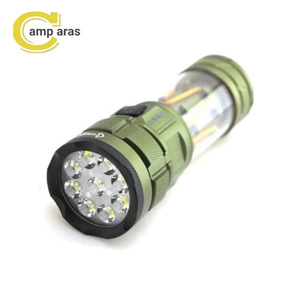 چراغ قوه فانوسی کینساچ 9 لامپ KINSACH KS-A19 شارژی