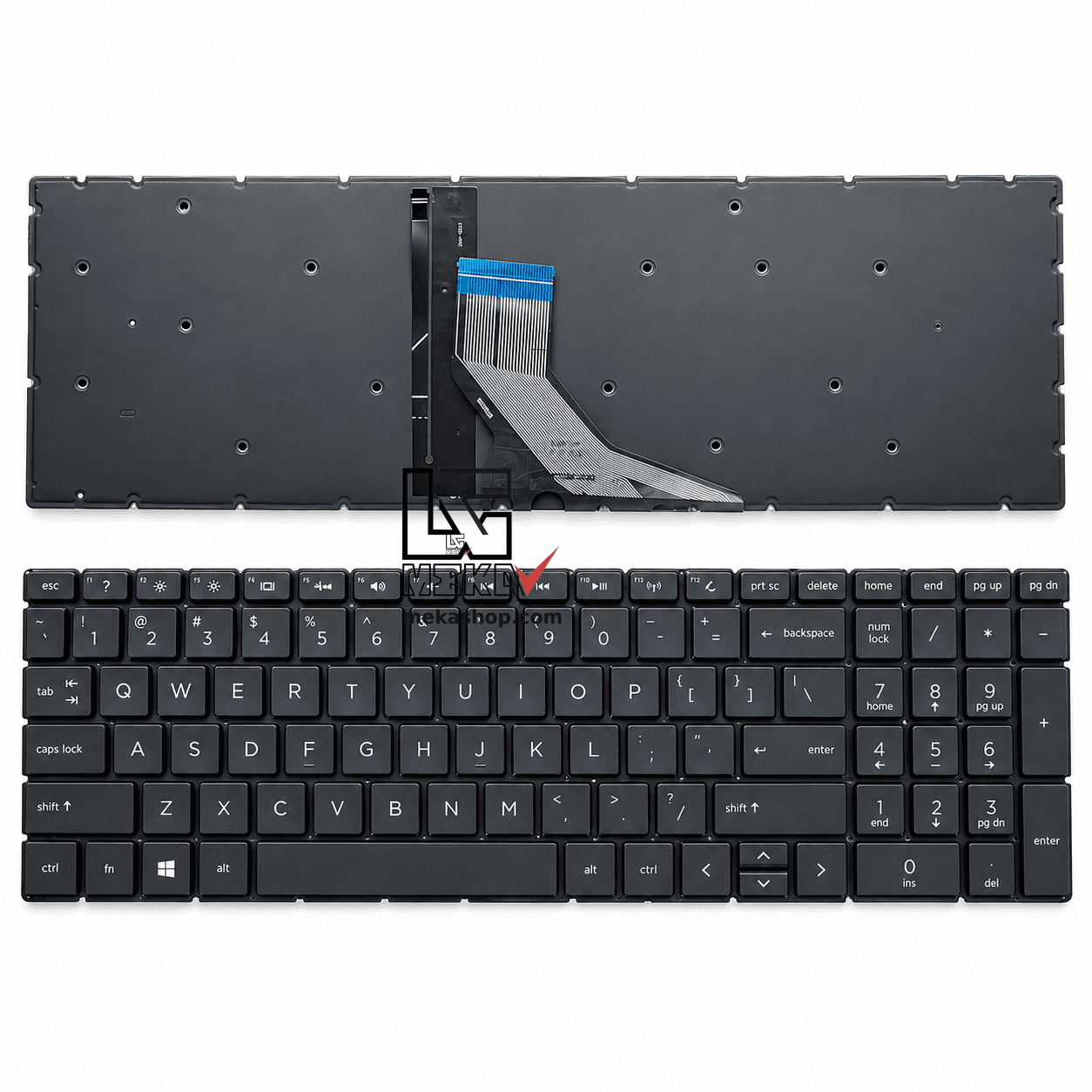 کیبورد لپ تاپ اچ پی HP 15-DA 15-dk 250 G7