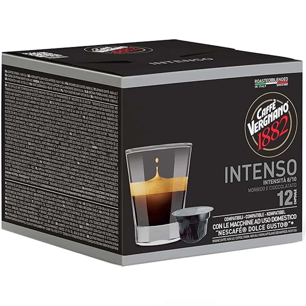 کپسول نسپرسو Cafe Vergnano 1882 مدل Dolce Gusto, Intenso
