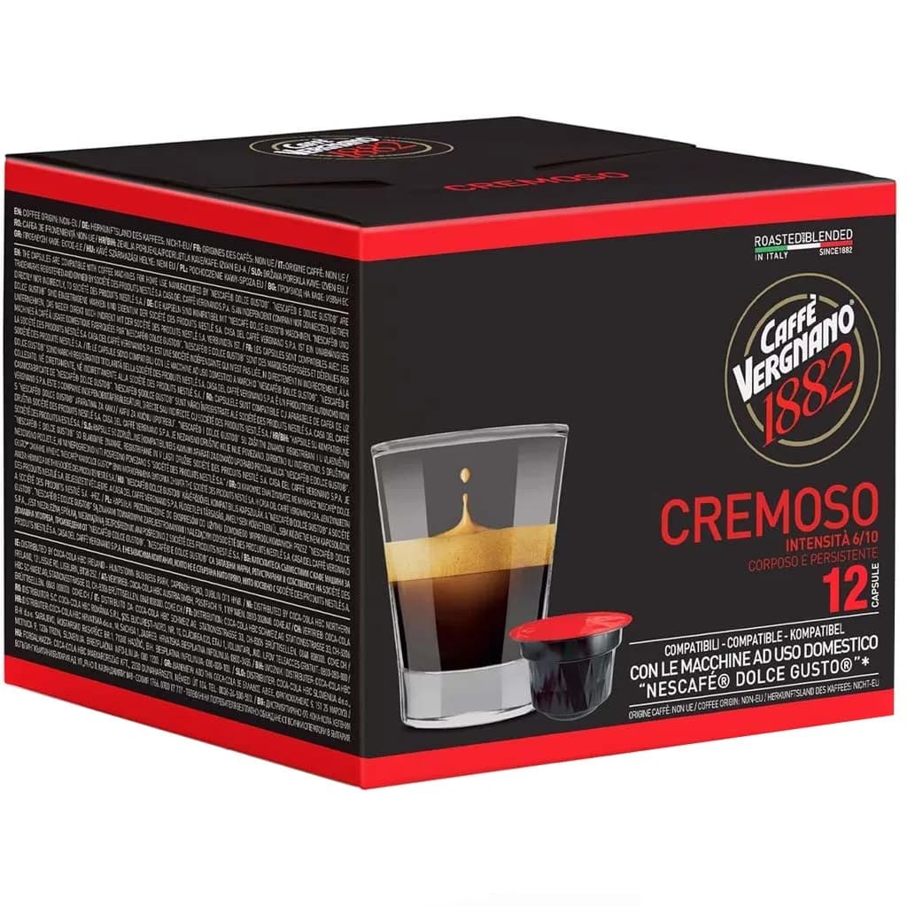 کپسول نسپرسو Cafe Vergnano 1882 مدل Dolce Gusto, CREMOSO