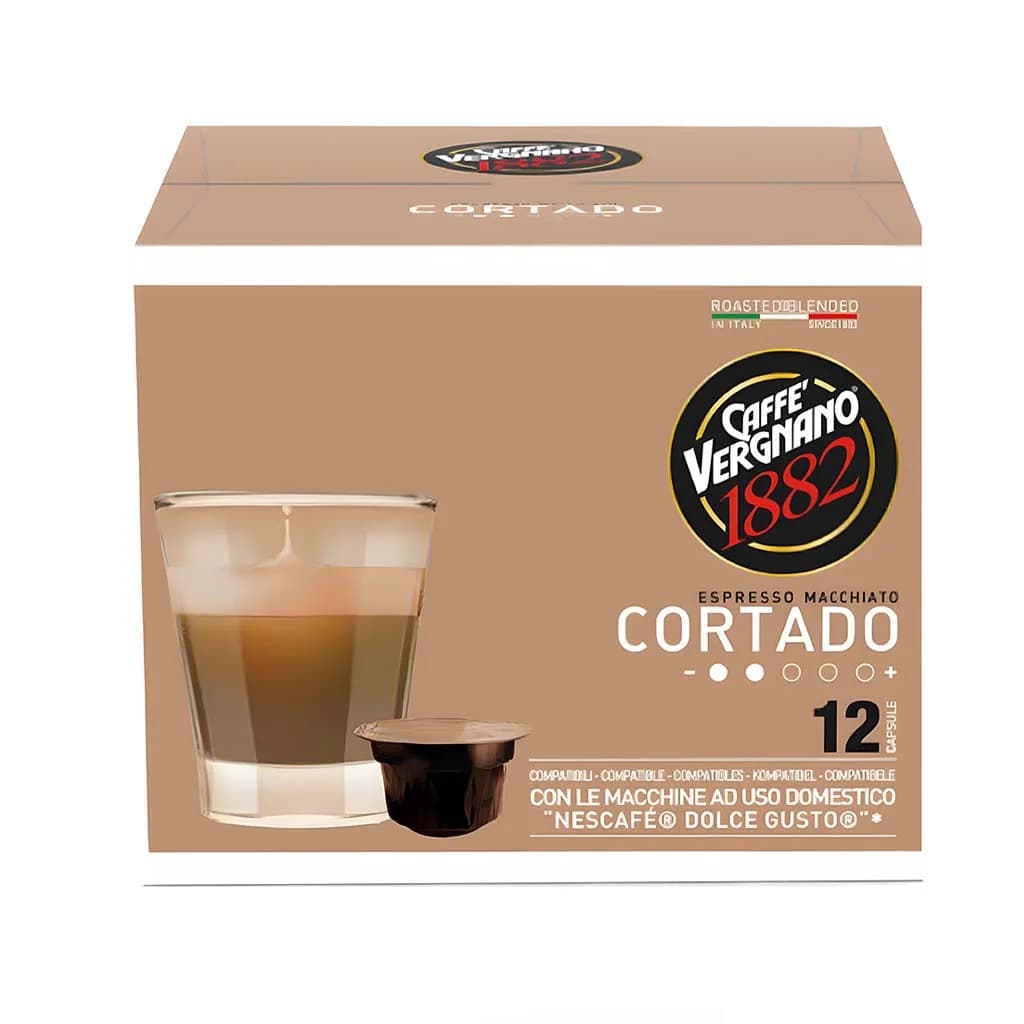 کپسول نسپرسو Cafe Vergnano 1882 مدل Dolce Gusto, Cortado