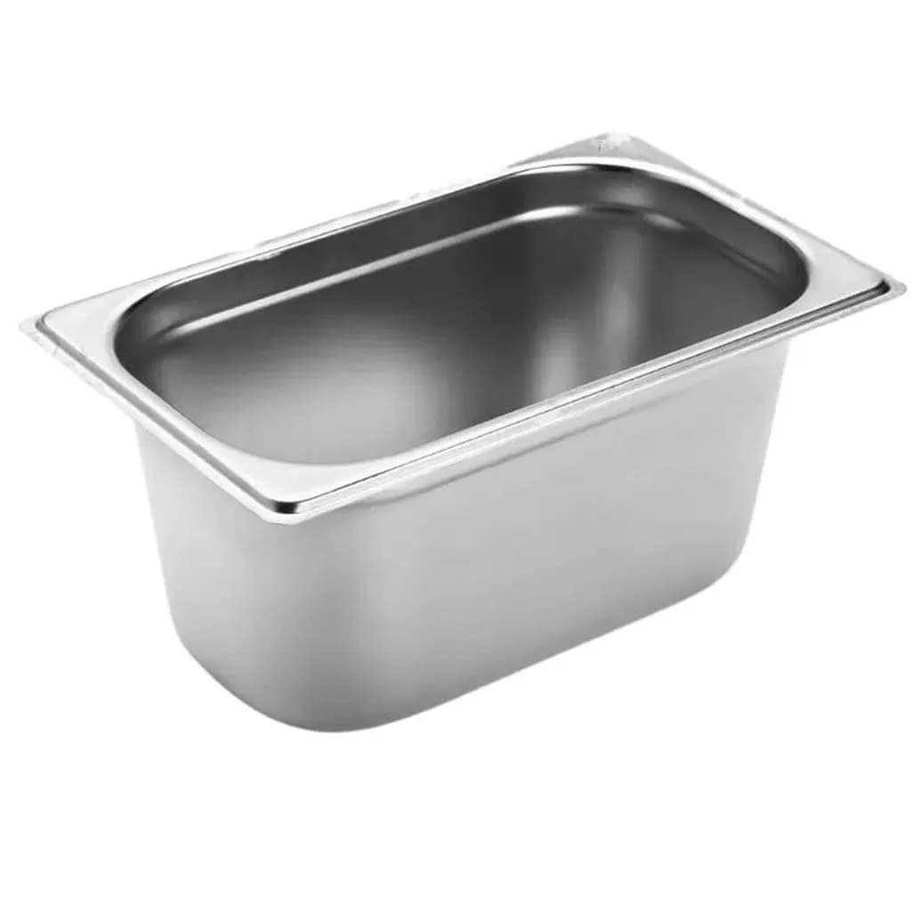 بن ماری 1/4 عمق 10 سانت ورق 0/8 Max Silver