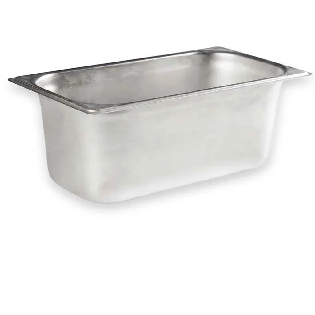 بن ماری 1/3 عمق 10 سانت ورق 0/8 Max Silver