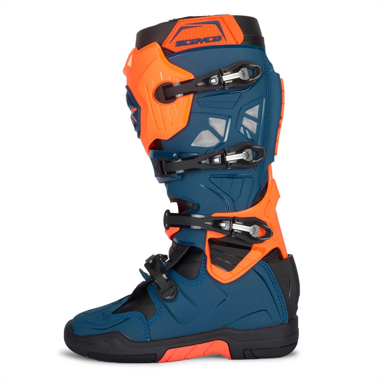 بوت کراسی لولادار SCOYCO مدل MBM004 ORANGE — تصویر ۳