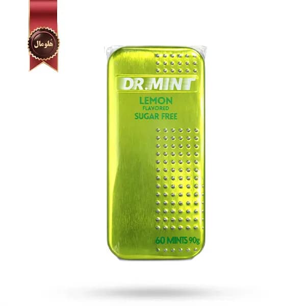 خوشبو کننده دهان دکتر مینت Dr. Mint مدل لیمو lemon وزن 90 گرم پک 12 تایی (اورجینال)