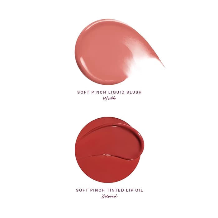 ست مینی رژگونه و تینت لب روغنی ریر بیوتی Soft Pinch — تصویر ۲