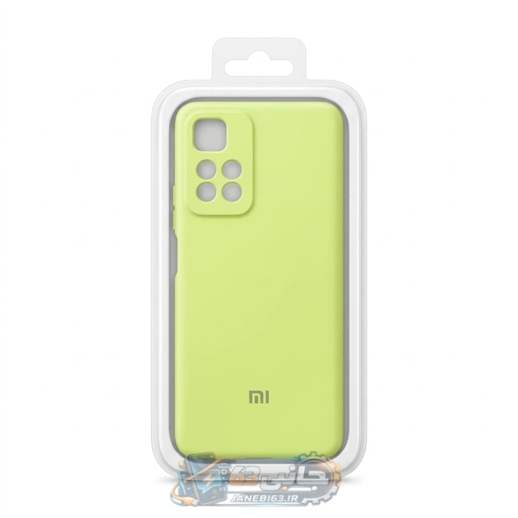 قاب گوشی سیلیکونی ژله ای مدل Xiaomi Poco M4 Pro 5G – سبز پسته ای ( رنگ کاور خراب میباشد)