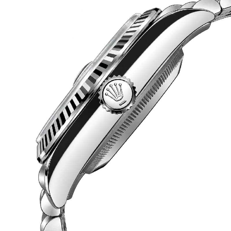 رولکس Datejust 36 نقره‌ای نگین‌دار | رفرنس M126234-0029 — تصویر ۳