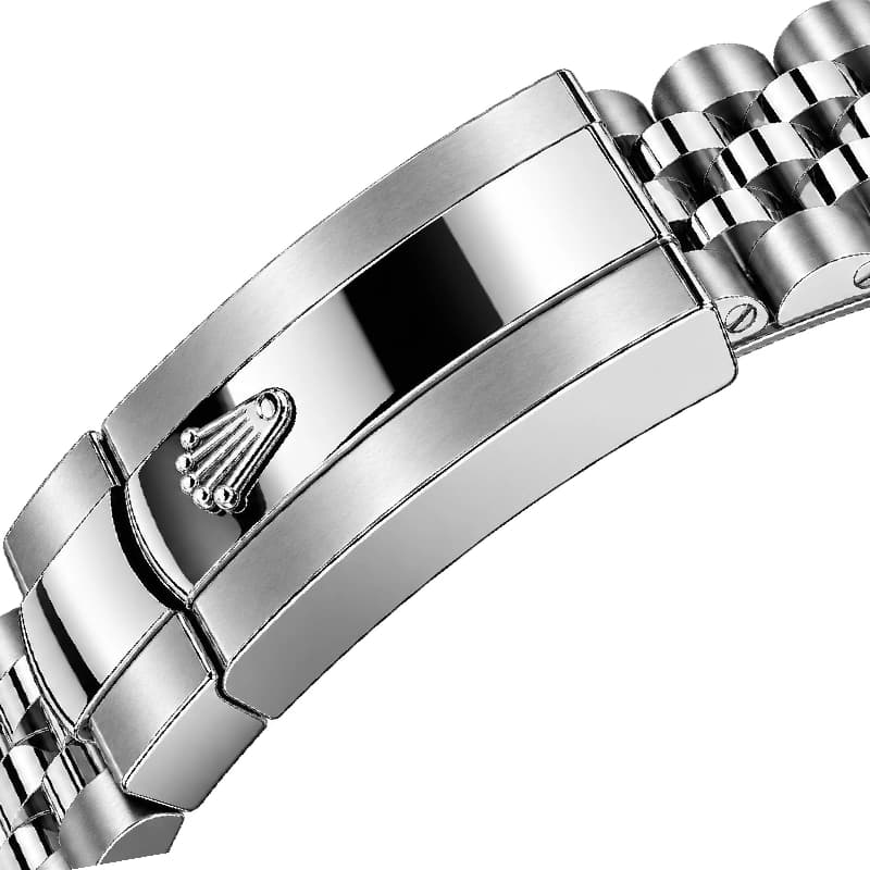 رولکس Datejust 36 نقره‌ای نگین‌دار | رفرنس M126234-0029 — تصویر ۴