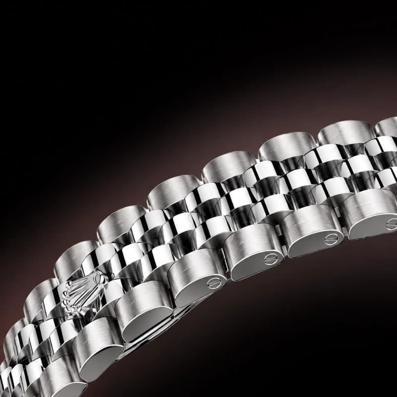 رولکس Datejust 36 صورتی رومی با بزل نگین‌دار | رفرنس M126284RBR-0057 — تصویر ۳