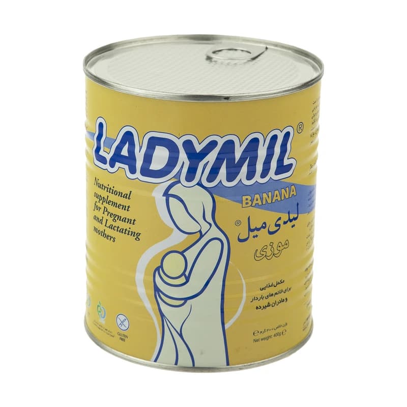 لیدی میل فاسبل مخصوص خانم های باردار و شیرده 400 گرم با طعم موز (Fassble Ladymil)