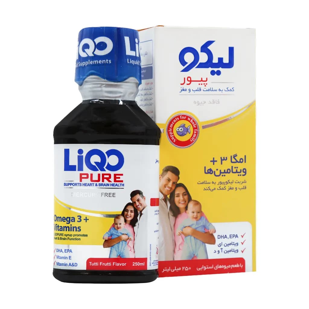 شربت لیکو پیور ابیان فارمد 250 میلی لیتر (Abian Pharmed Liqo Pure Syrup) — تصویر ۲