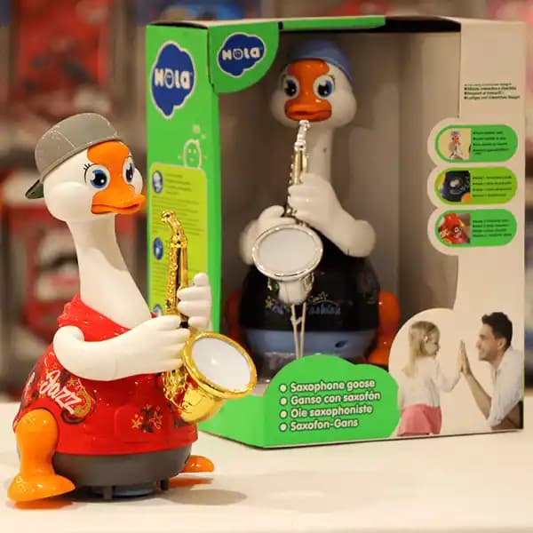 اسباب بازی موزیکال طرح اردک شیپوردار هولی تویز HOLA TOYS