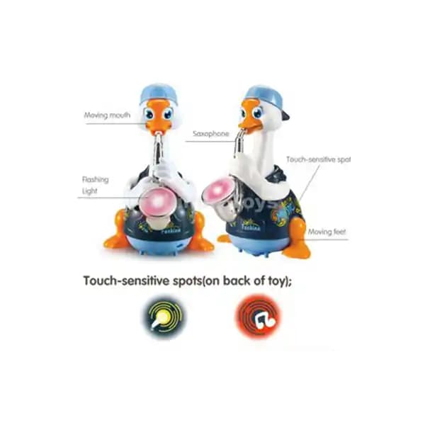 اسباب بازی موزیکال طرح اردک شیپوردار هولی تویز HOLA TOYS — تصویر ۲