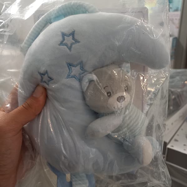آویز کریر موزیکال خرس و ماه برندlondonybaby — تصویر ۳