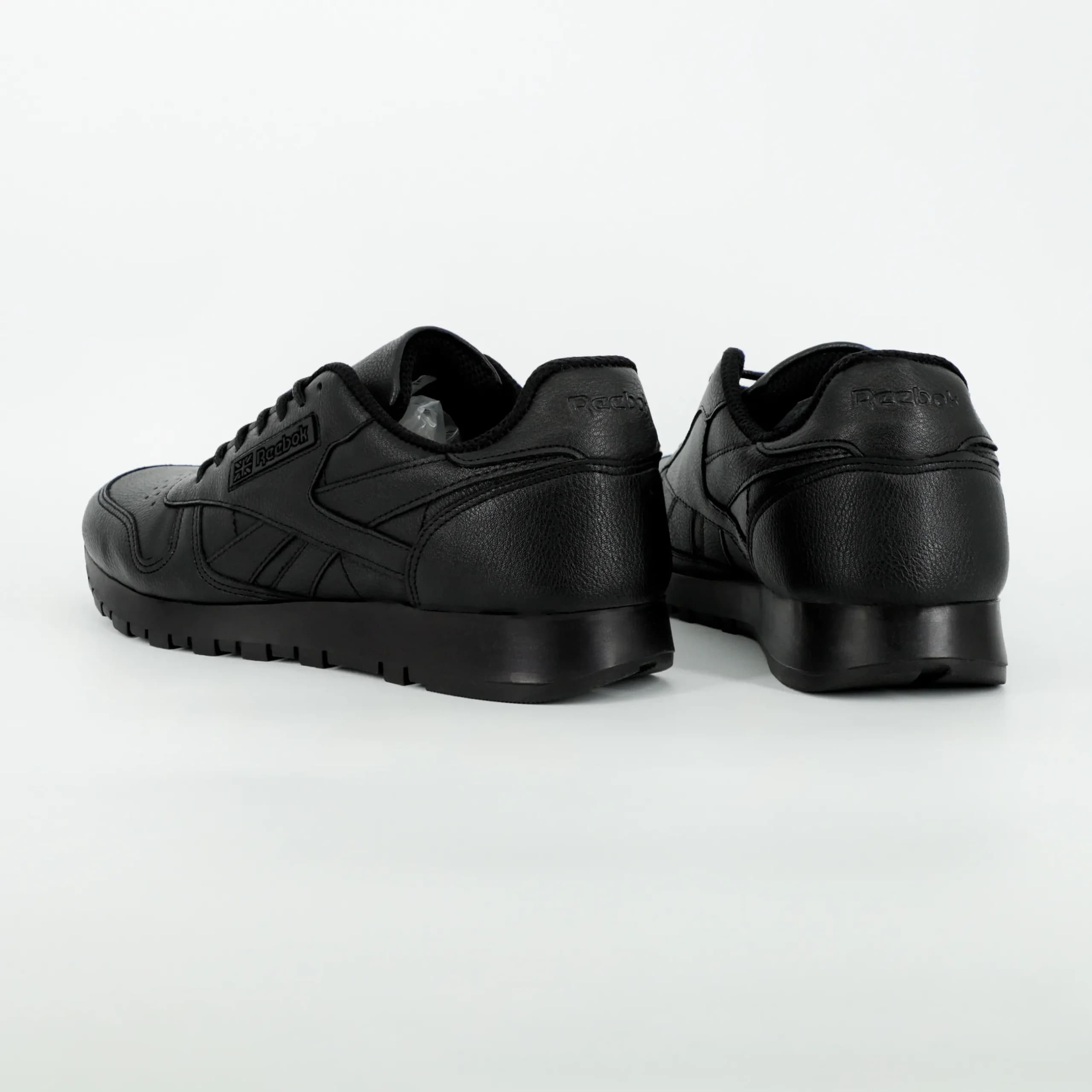 کتونی ریباک کلاسیک Reebok Classic چرمی مردانه مشکی کد 46 — تصویر ۴