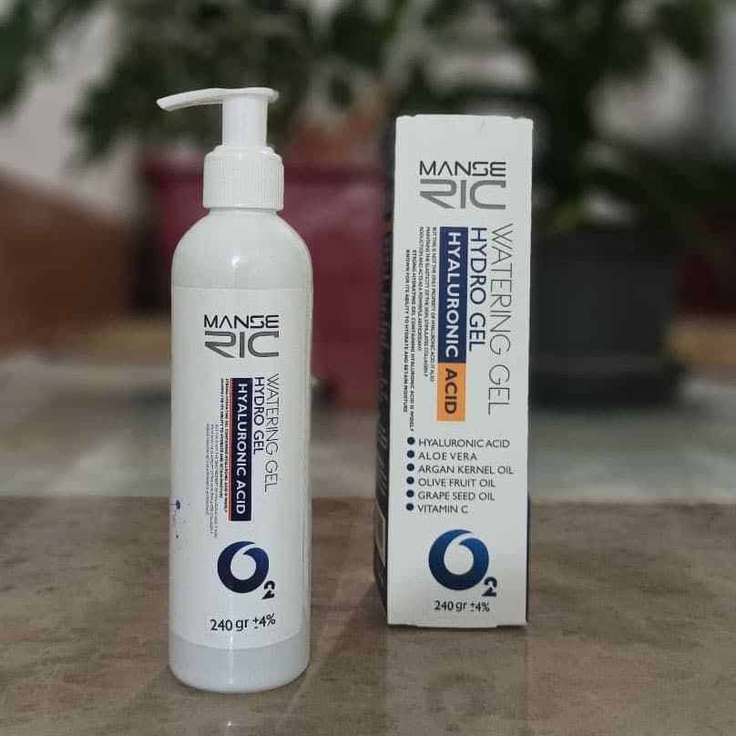 ژل آبرسان و اکسیژن رسان قوی مانسریک حجم 250 میلی لیتر — تصویر ۳