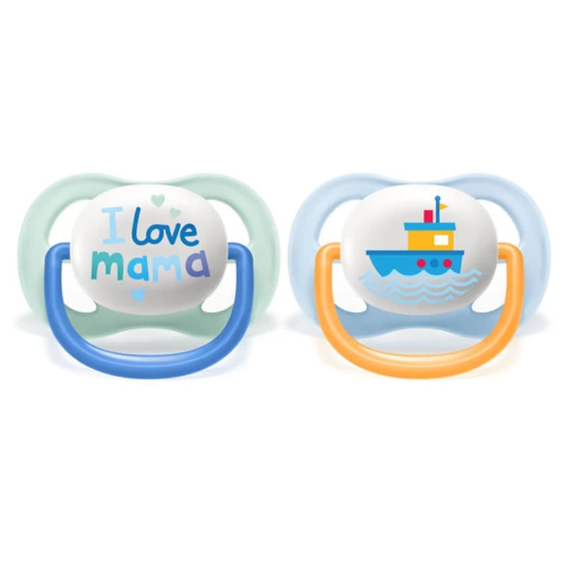 پستانک اونت 2عددی Ultra air طرح love