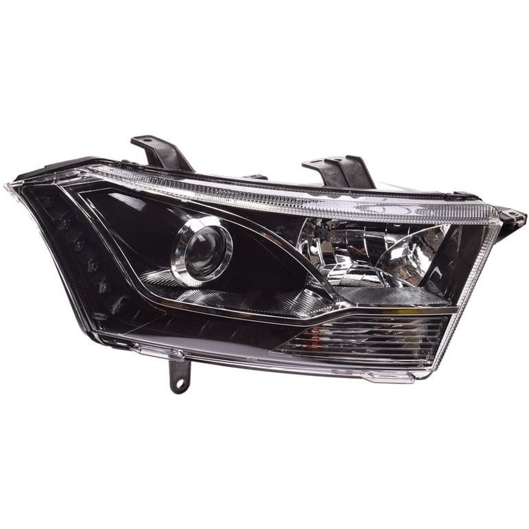 ارسال فوری + گارانتی اصالت کالا + چراغ جلو با لامپ و موتور و LED دنا راست مدرن
