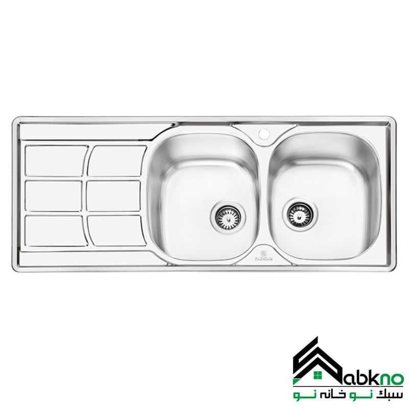 سینک استیل توکار پرنیان مدل PS-1209