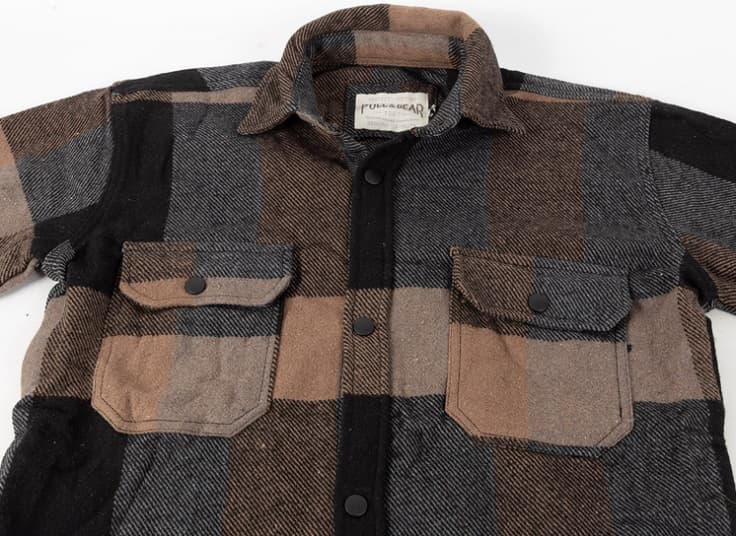 پیراهن پشمی PULL & Bear — تصویر ۳
