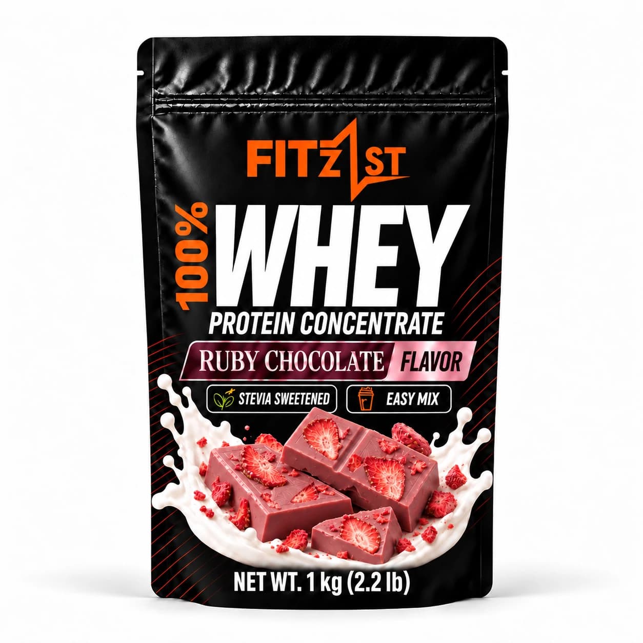 وی پروتئین روبی چاکلت 1000 گرم (WHEY)