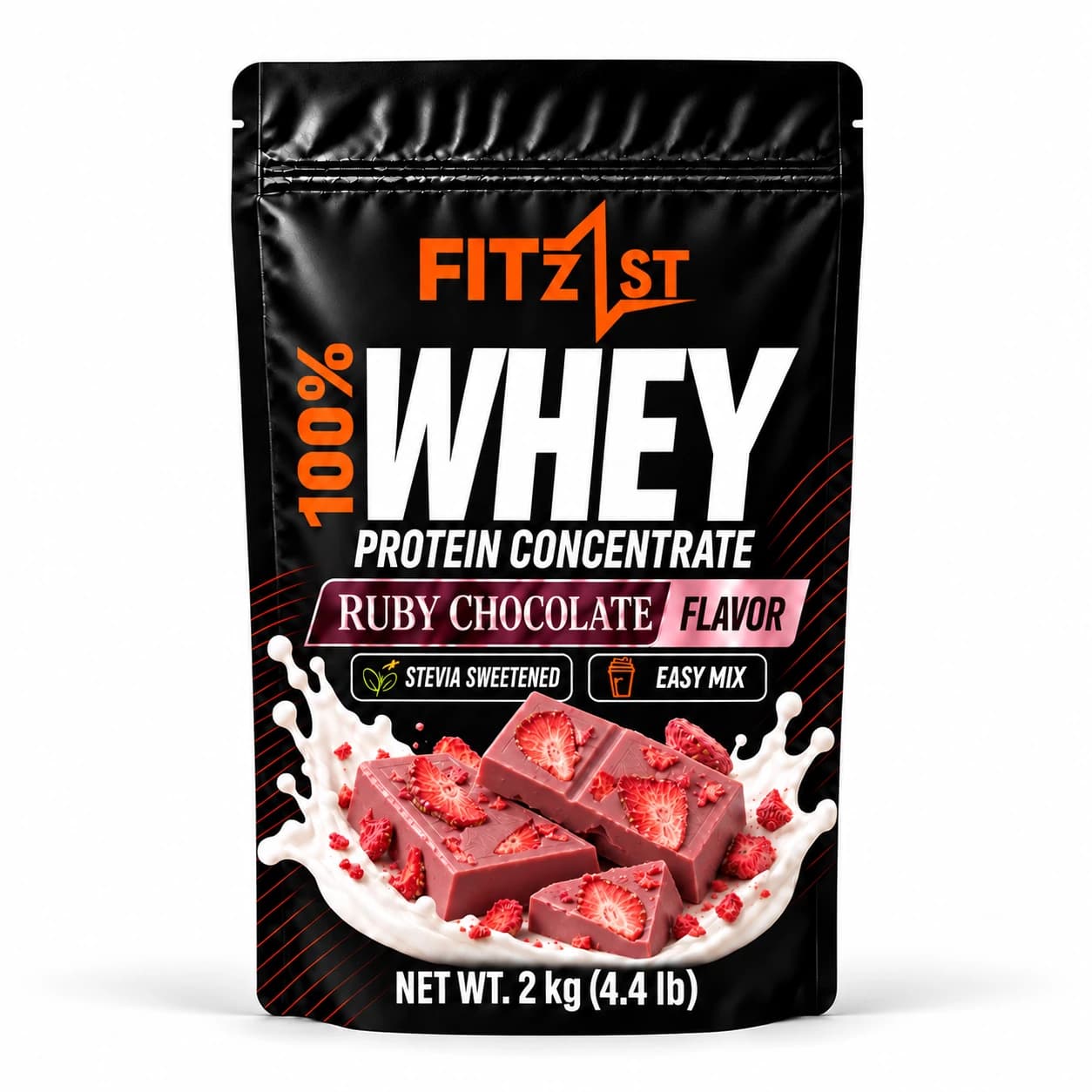 وی پروتئین روبی چاکلت 2000 گرم (WHEY)