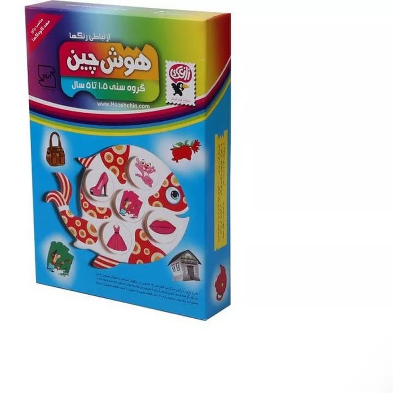 بازی فکری هوش‌چین رنگها/ گروه سنی 1.5 تا 5سال