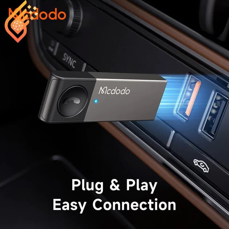 دانگل بلوتوث خودرو مک دو دو مدل Mcdodo OT-825 — تصویر ۴