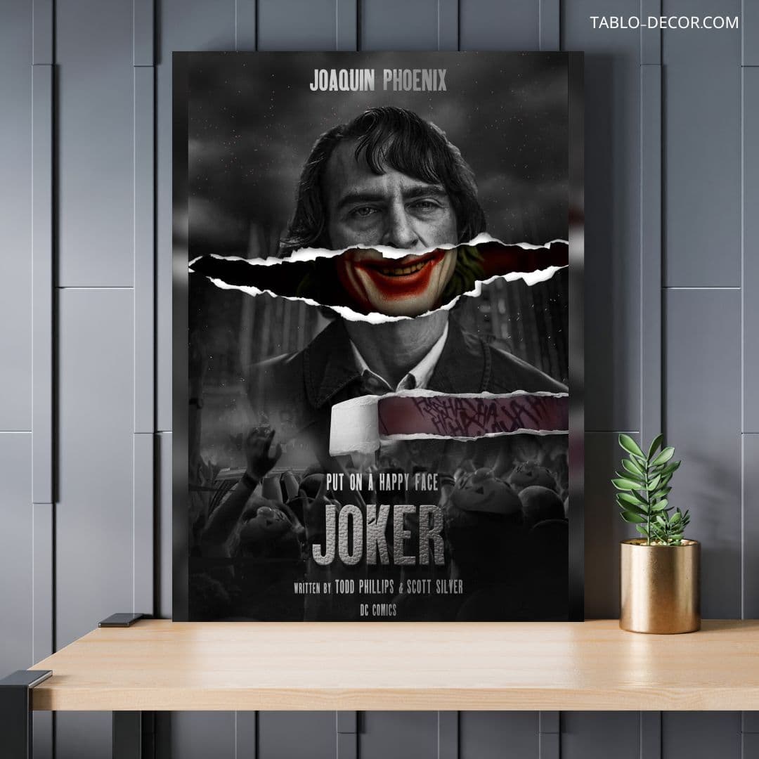تابلو جوکر the joker 5