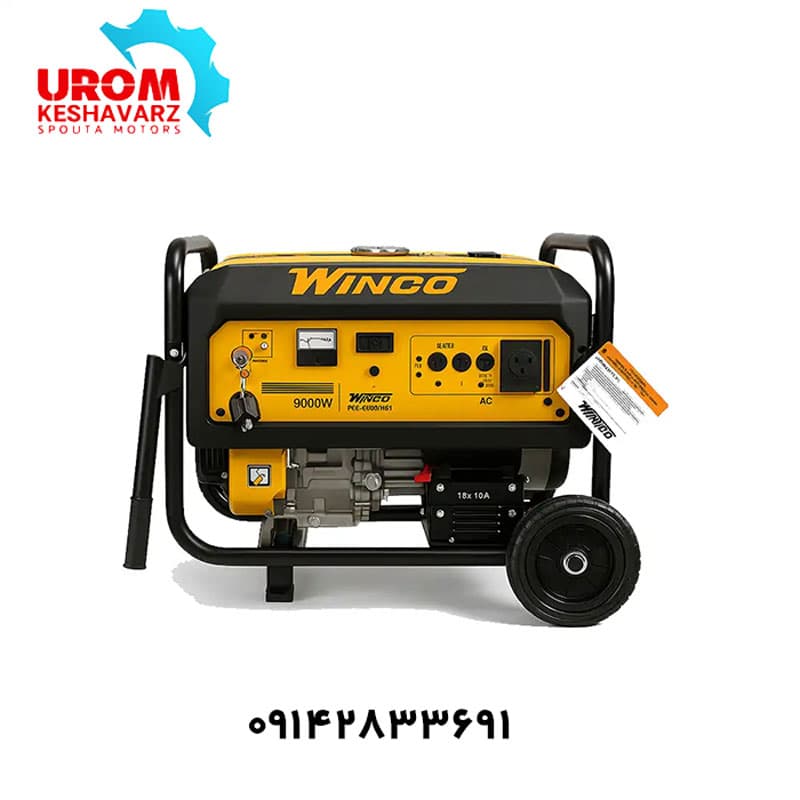 موتور برق 10 کیلووات وینکو مدل R15500DWHB+ATS