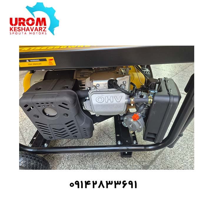 موتور برق 10 کیلووات سه گانه سوز وینکو مدل +WINCO R15600DWHB — تصویر ۴