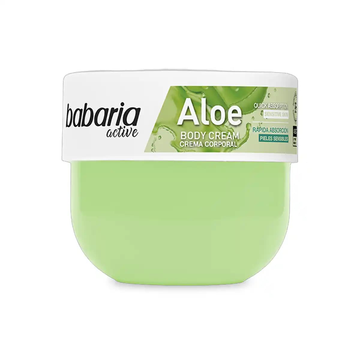 کرم بدن آلوئه ورا التیام بخش باباریا BABARIA ALOE PROTECT BODY CREAM حجم‌400ml اصل